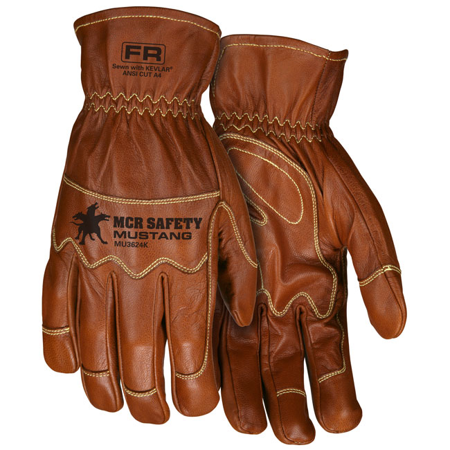 MCR Mustang Leather Drivers Utility Work Gloves from GME Supply