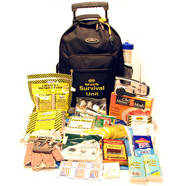 Mayday 27 Piece Roll and Go Survival Kit from GME Supply