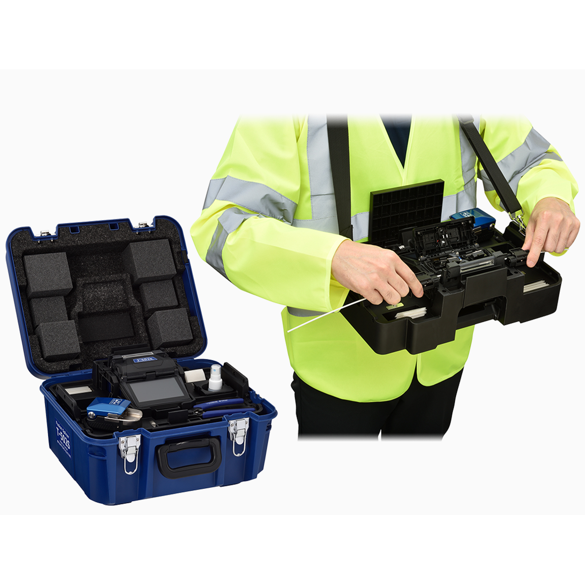 Sumitomo Smart Active Clad Alignment Fusion Splicer Kit with FC-8R Cleaver from GME Supply