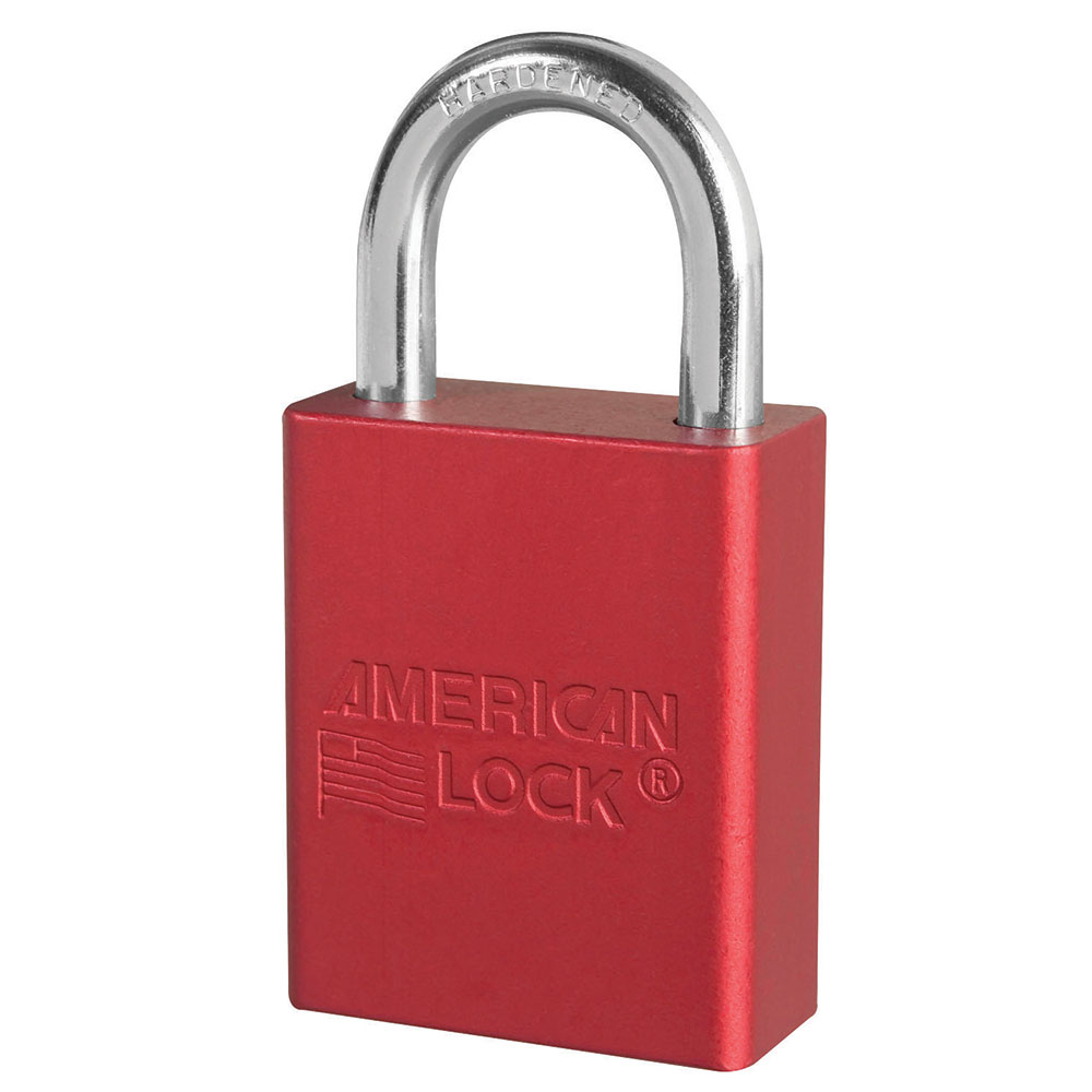 Master Lock Anodized Aluminum Safety Padlock with Keyed Alike from GME Supply