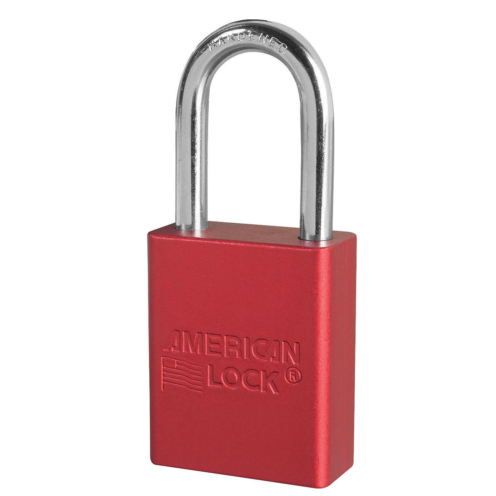 Master Lock Anodized Aluminum Safety Padlock from GME Supply