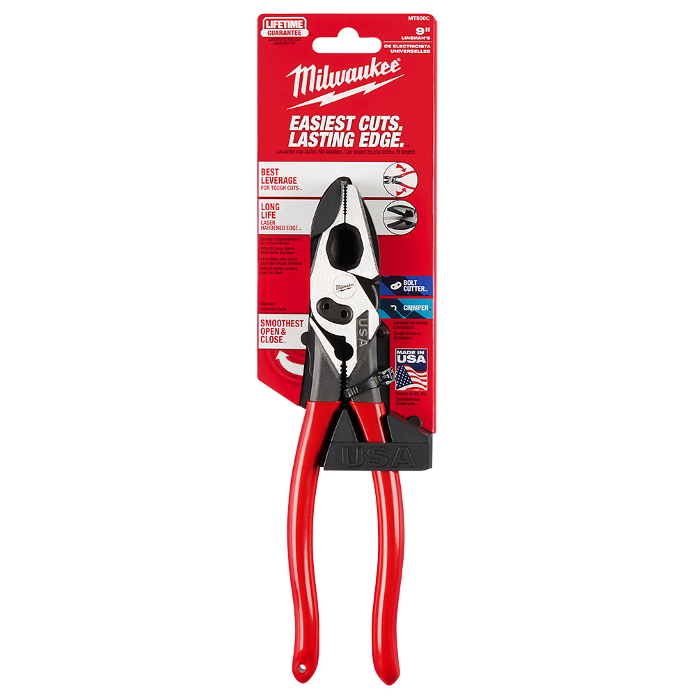 Milwaukee 9-Inch Lineman's Pliers from GME Supply