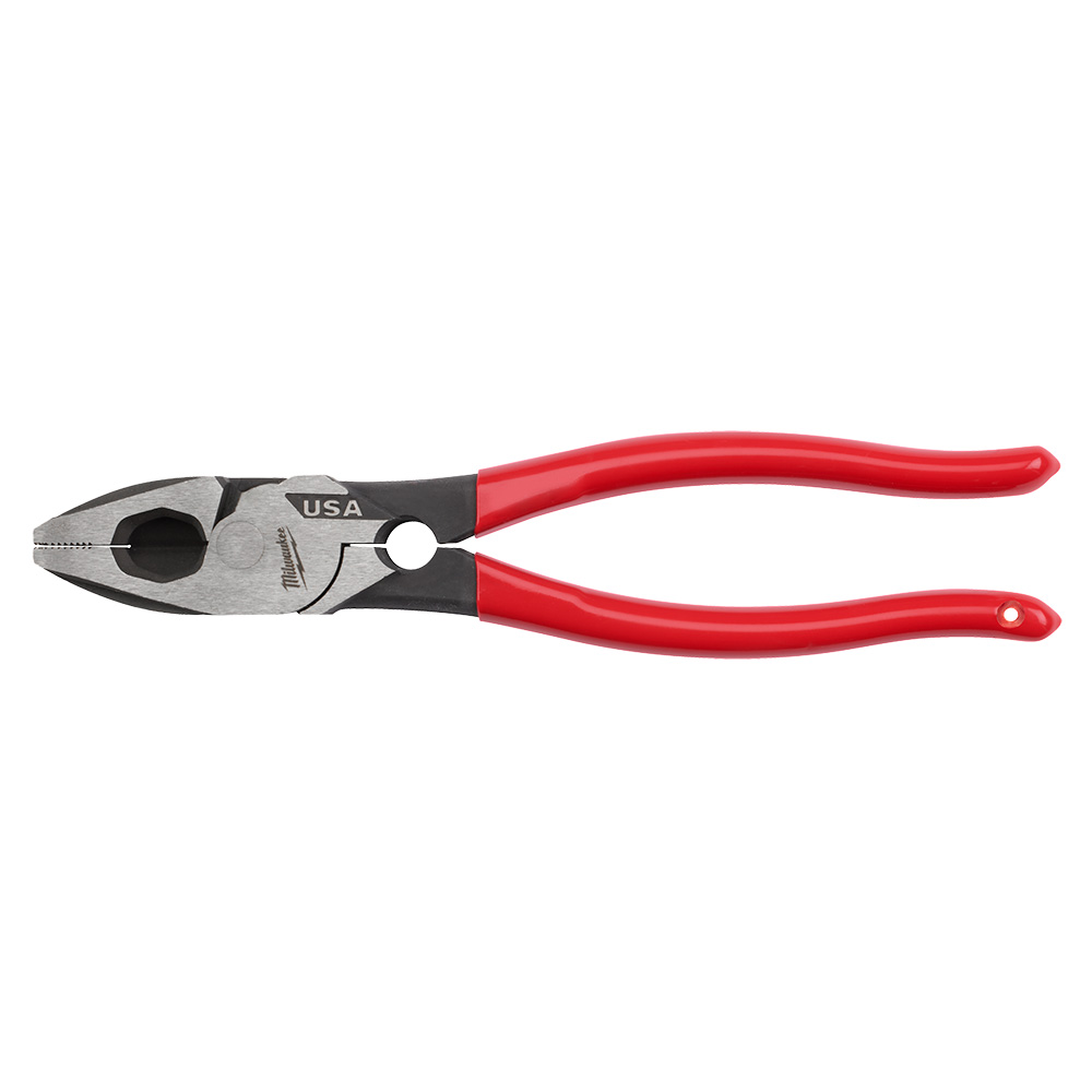 Milwaukee 9-Inch Lineman's Pliers with Thread Cleaner from GME Supply