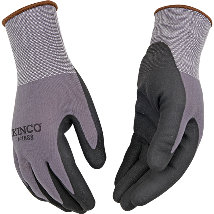 Kinco Nylon Knit Shell Micro-Foam Nitrile Palm Gloves from GME Supply