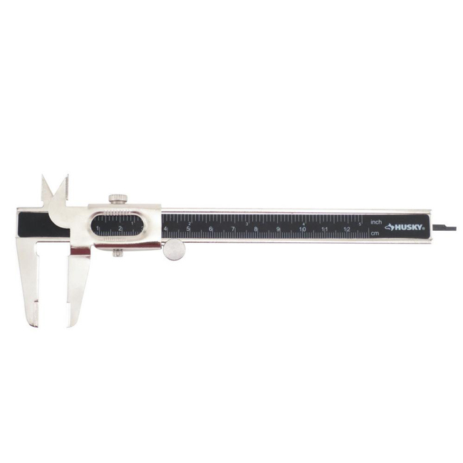 Husky 5 Inch High Contrast Vernier Caliper from GME Supply