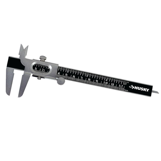 Husky 5 Inch High Contrast Vernier Caliper from GME Supply