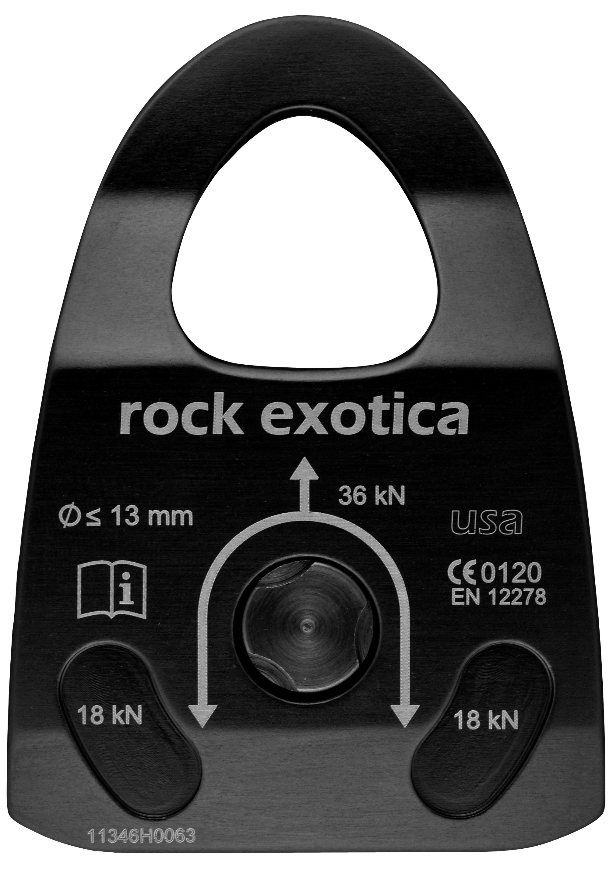 Rock Exotica P22 Machined Rescue Pulley from GME Supply