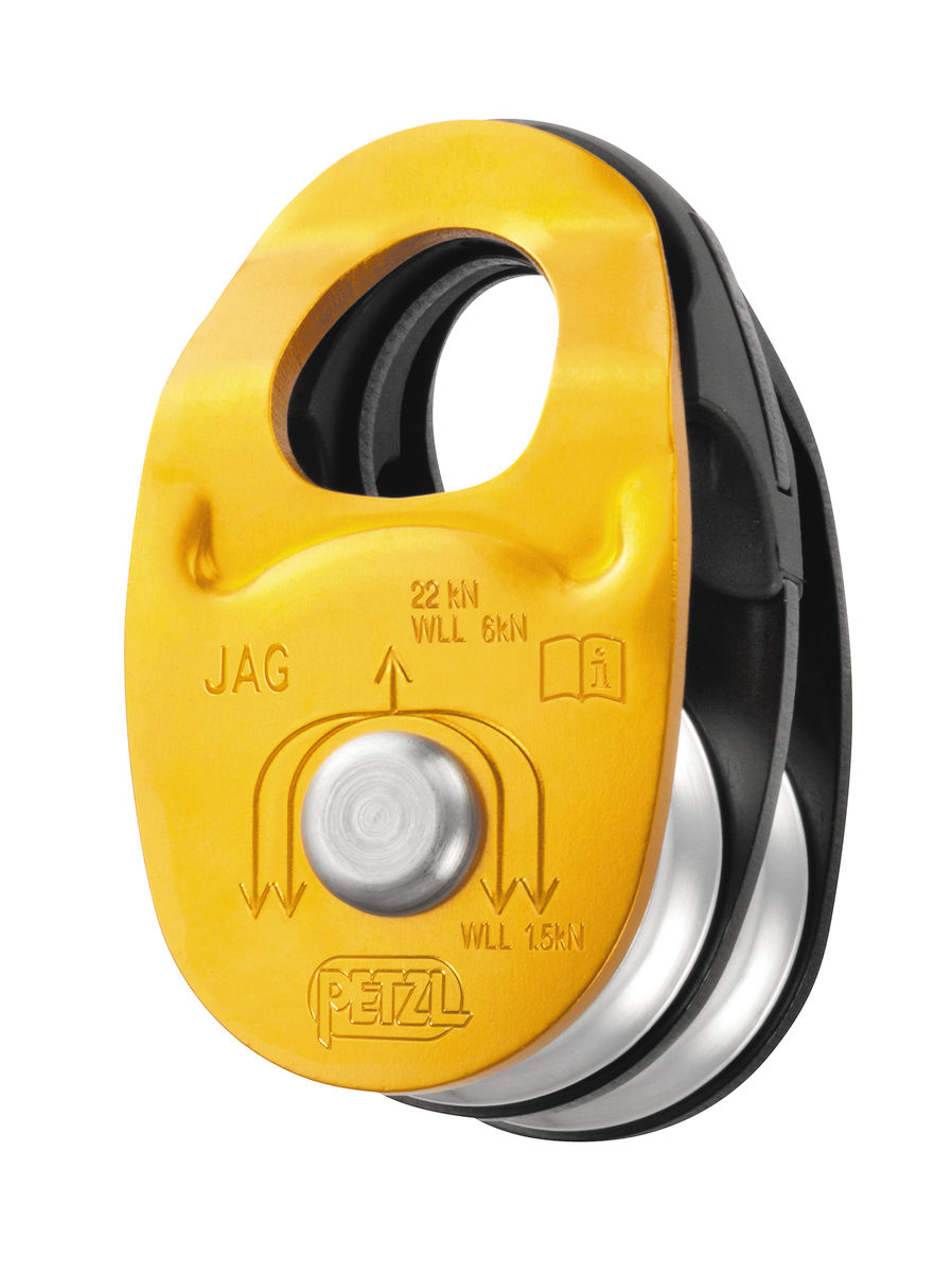 Petzl JAG High Efficiency Double Pulley from GME Supply