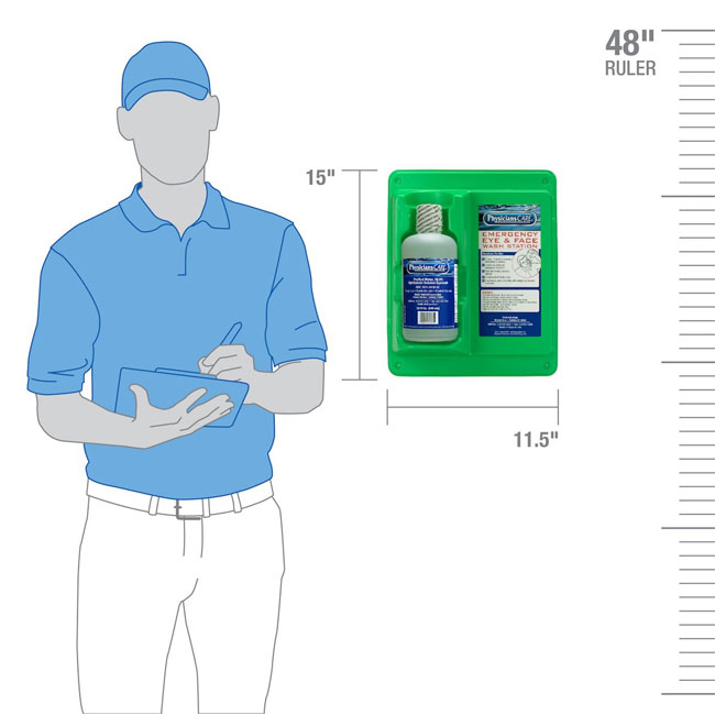 First Aid Only Eye Wash Station - Single 32 oz. from GME Supply