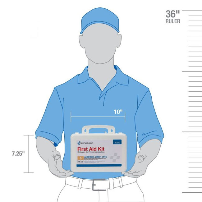 First Aid Only 25 Person Class A Bulk First Aid Kit with Gasket from GME Supply