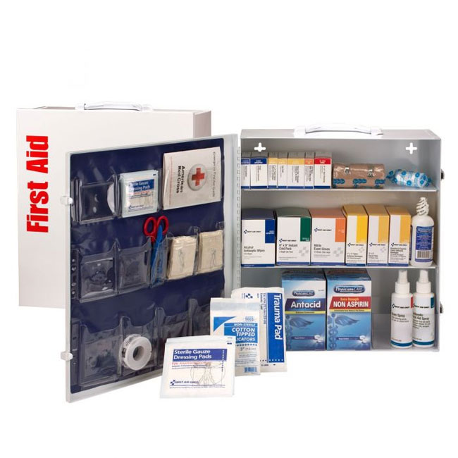 First Aid Only 100 Person ANSI A+ Metal First Aid Cabinet  from GME Supply