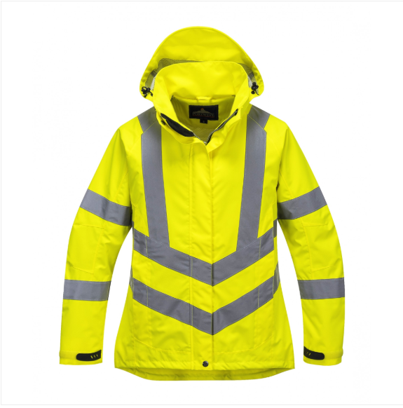 Portwest Ladies Hi-Vis Mesh Lined Breathable Jacket from GME Supply