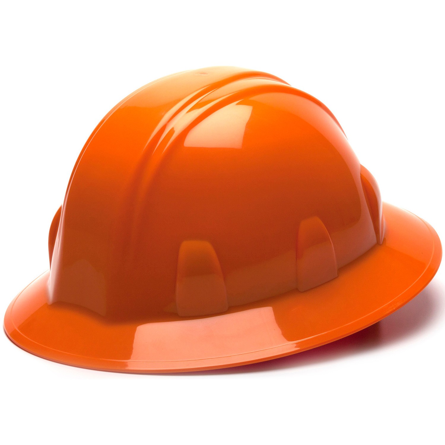 Pyramex SL Series Full Brim Hard Hat with 4 Point Ratchet Suspension from GME Supply