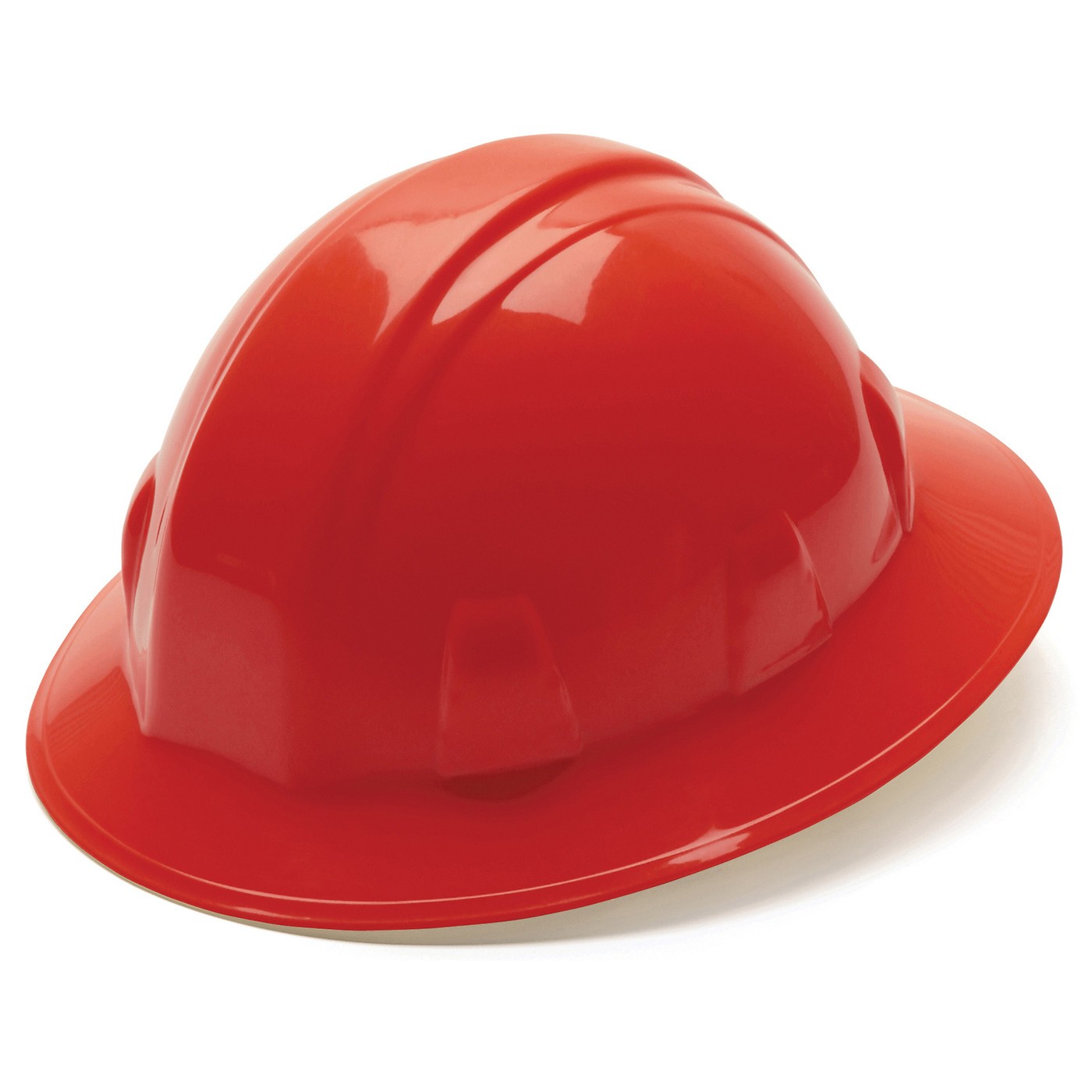 Pyramex SL Series Full Brim Hard Hat with 6 Point Ratchet Suspension from GME Supply