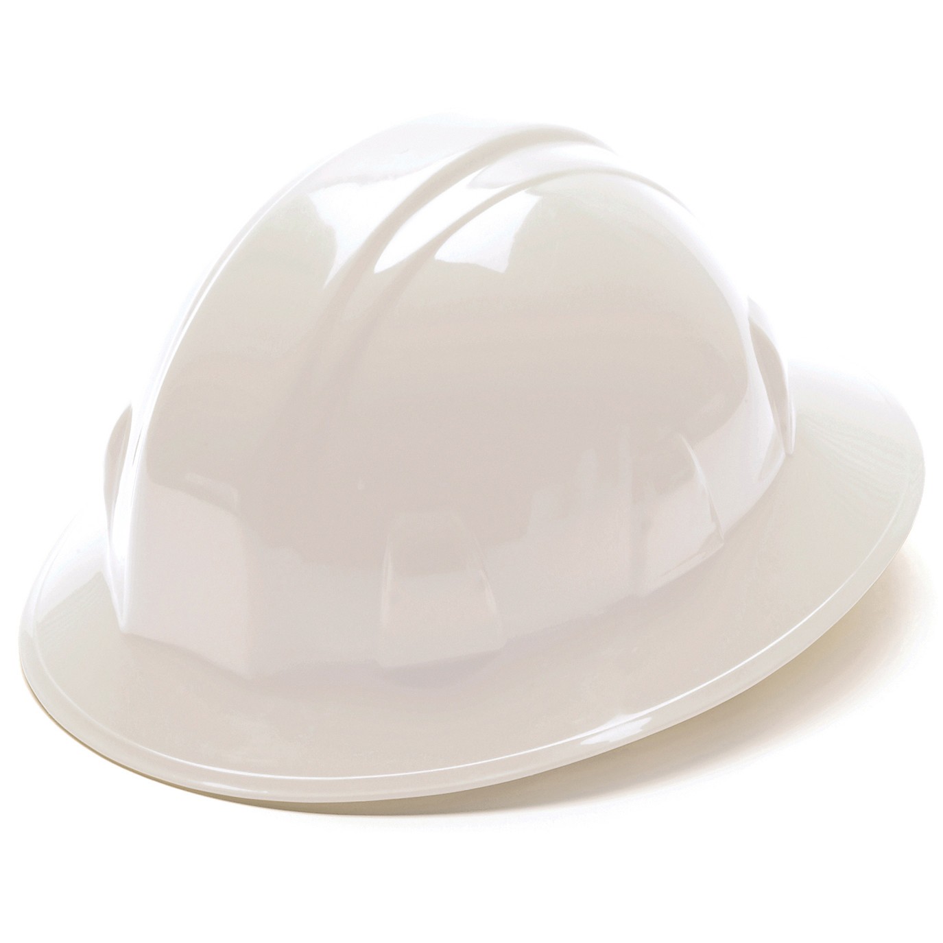 Pyramex SL Series Full Brim Hard Hat with 6 Point Ratchet Suspension from GME Supply