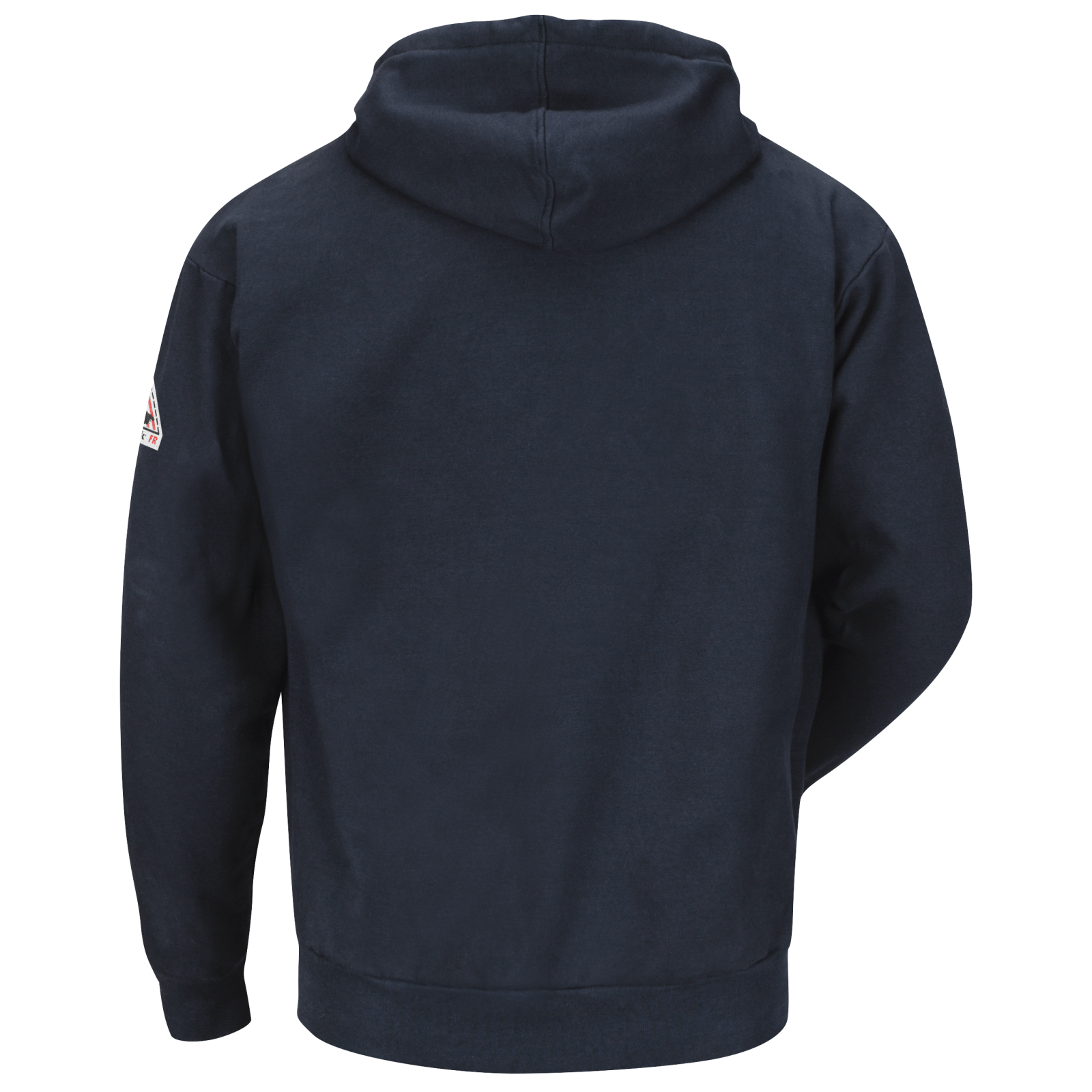 Bulwark Men's Fleece Navy Fire-Resistant Pullover Hooded Sweatshirt from GME Supply