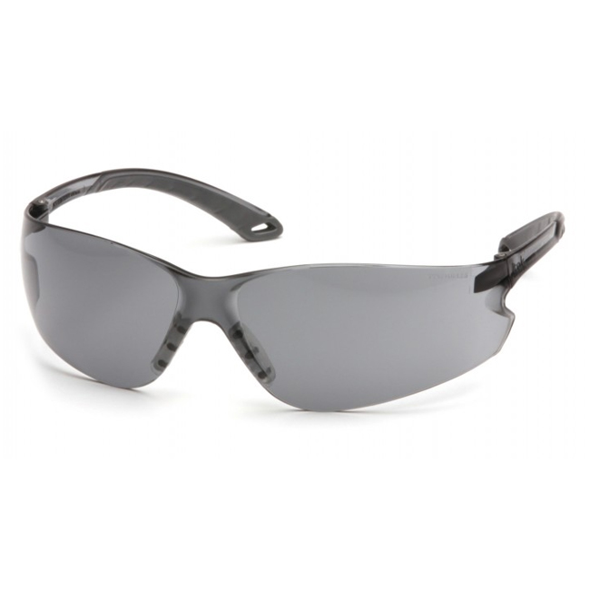 Pyramex Itek Gray Lens with Gray Temples Safety Glasses from GME Supply