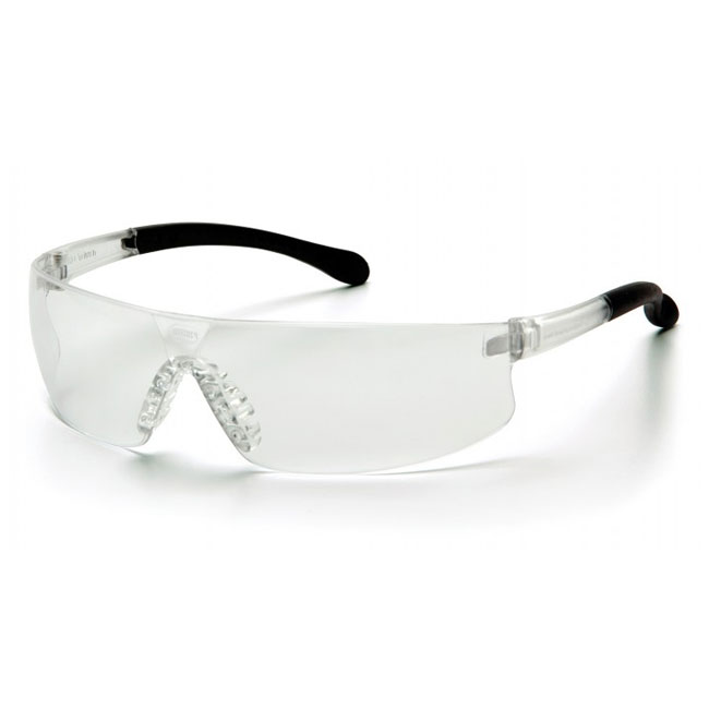 Pyramex Clear Anti-Fog Lens with Clear Temples Safety Glasses from GME Supply