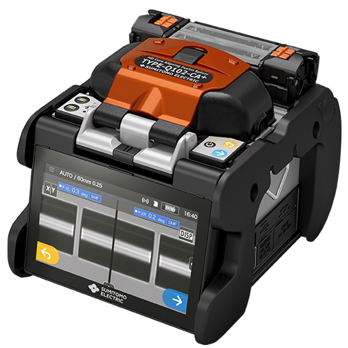 Sumitomo Q102-CA+ Core Aligning Fusion Splicer with FC-6R+ Precision Cleaver Kit from GME Supply