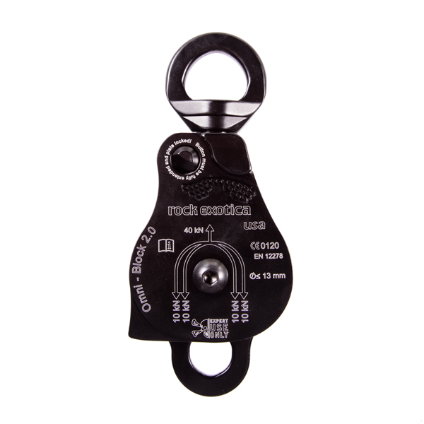 Rock Exotica P53D Omni-Block Double Swivel Pulley  from GME Supply