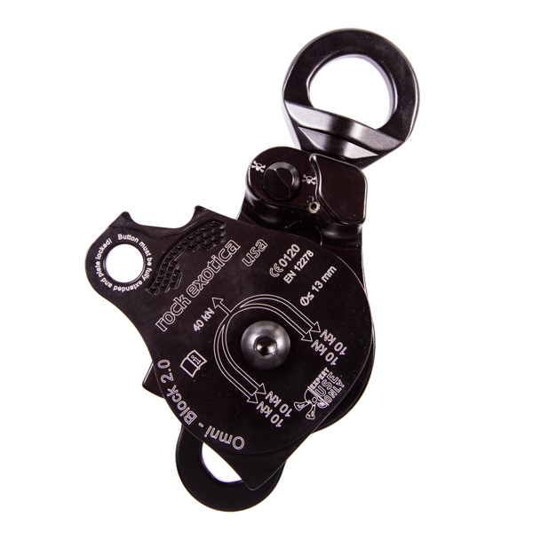 Rock Exotica P53D Omni-Block Double Swivel Pulley  from GME Supply