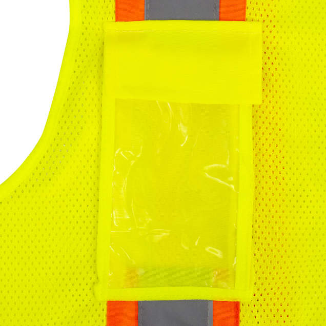 Radians SV6 Two Tone Surveyor Type R Class 2 Mesh Safety Vest Hi-Vis Green from GME Supply