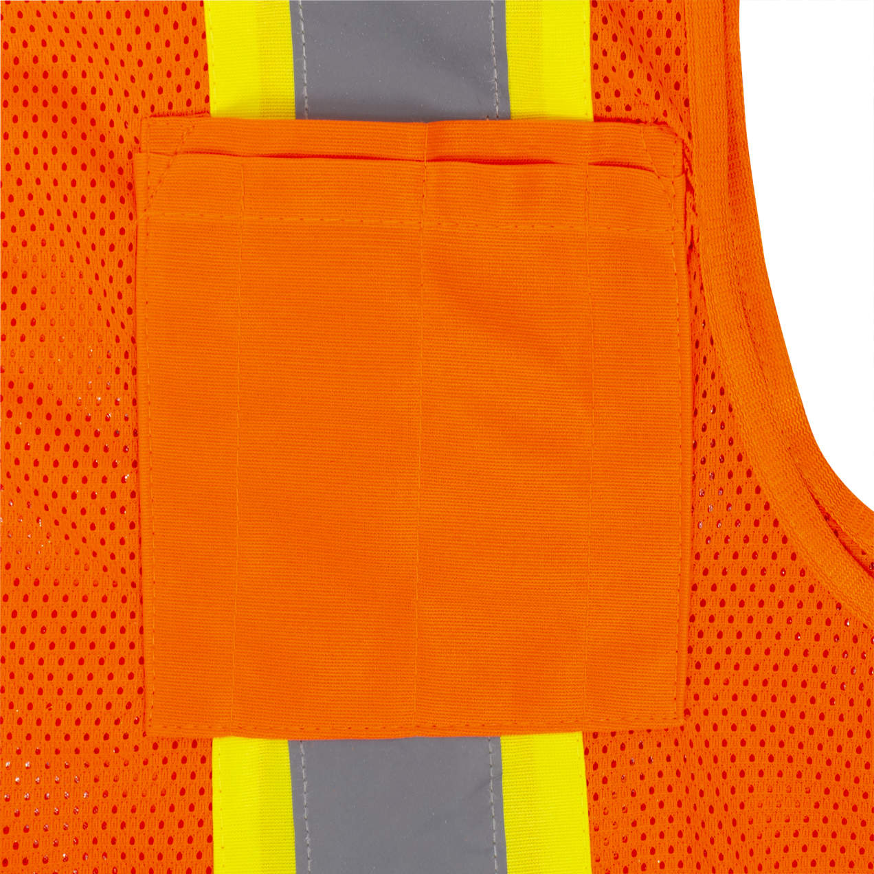 Radians SV6 Two Tone Surveyor Type R Class 2 Mesh Safety Vest Hi-Vis Orange from GME Supply