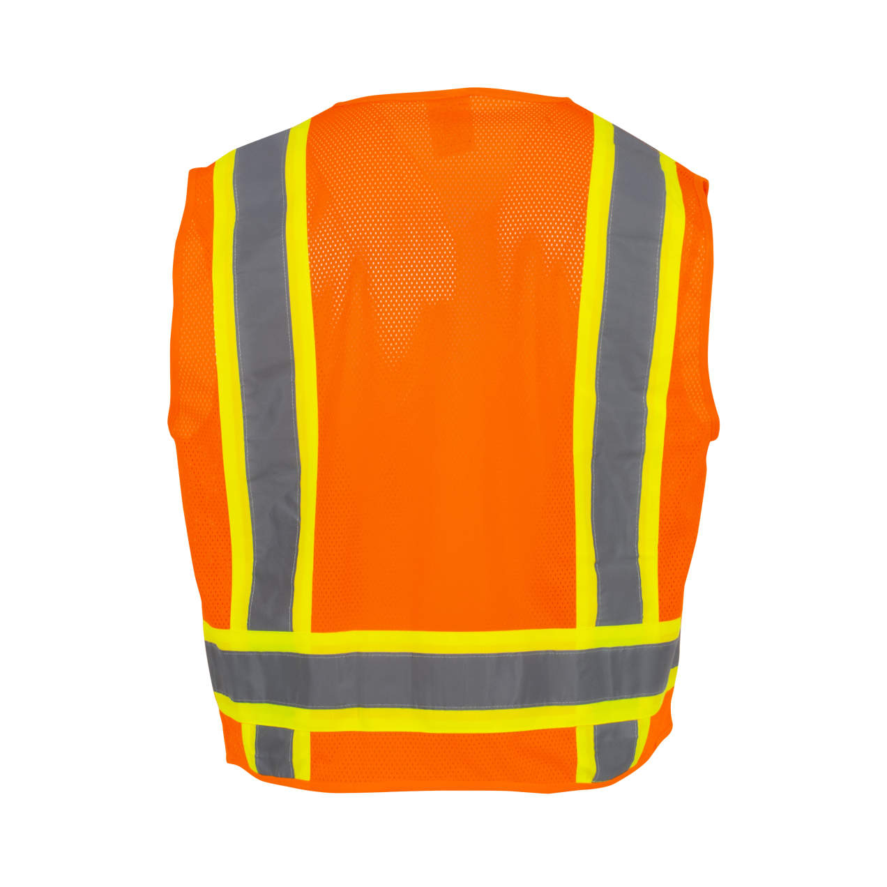 Radians SV6 Two Tone Surveyor Type R Class 2 Mesh Safety Vest Hi-Vis Orange from GME Supply