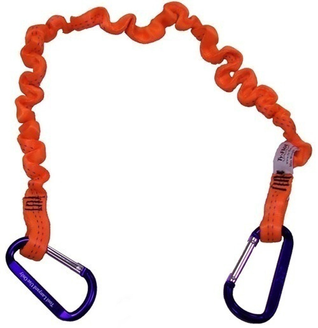 Stronghold by Ty-Flot Bungee Aluminum Carabiner 5 lb Tool Tether from GME Supply