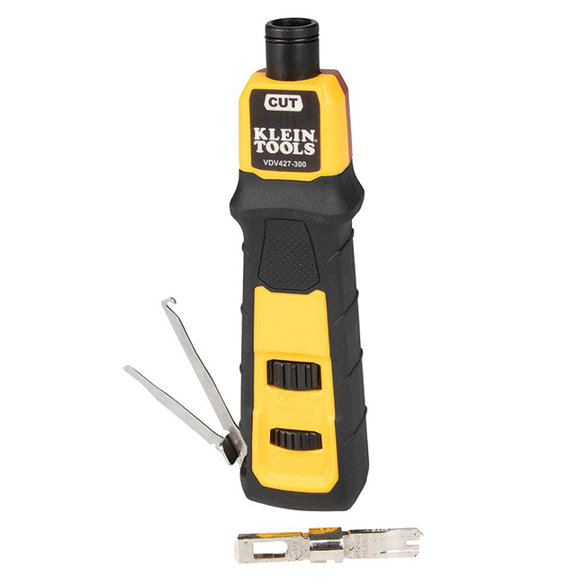 Klein Tools VDV427-300 Impact Punchdown Tool with 66/110 Blade from GME Supply