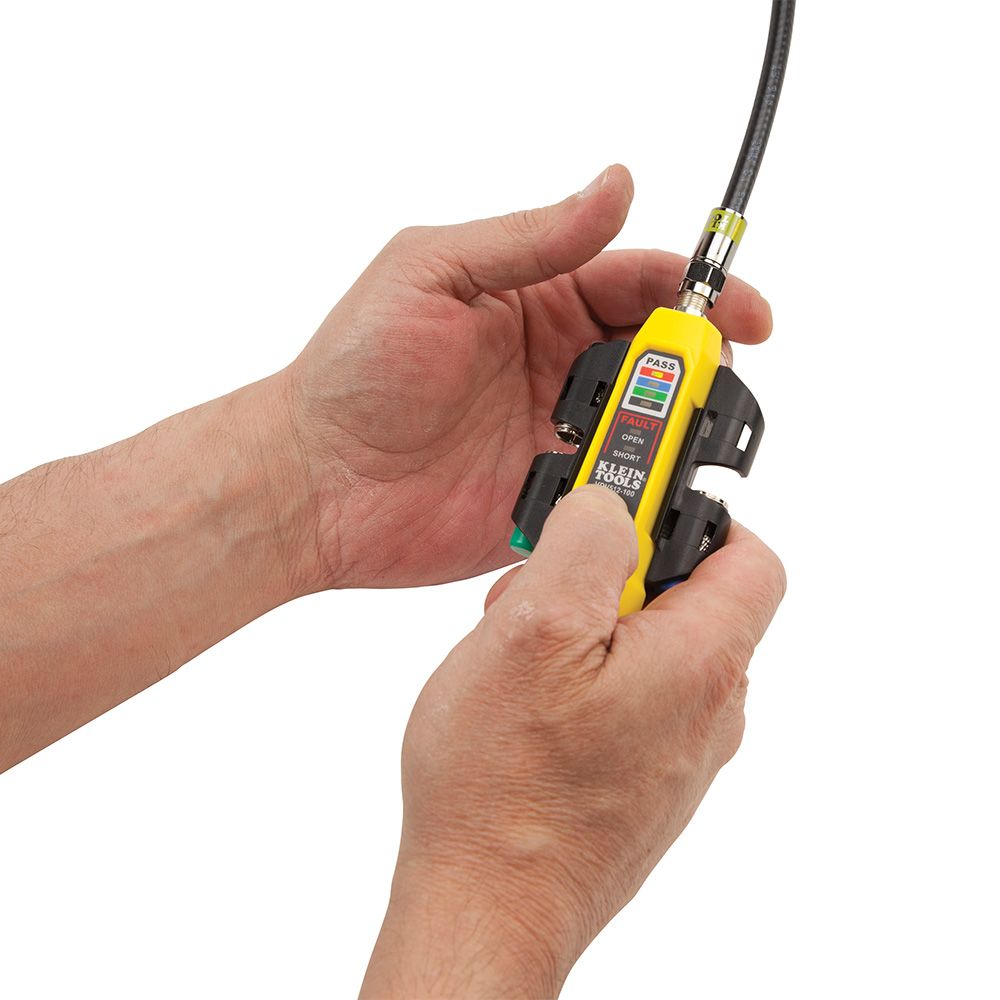 Klein Tools VDV512-101 Cable Tester Coax Explorer 2 Tester with Remote Kit from GME Supply