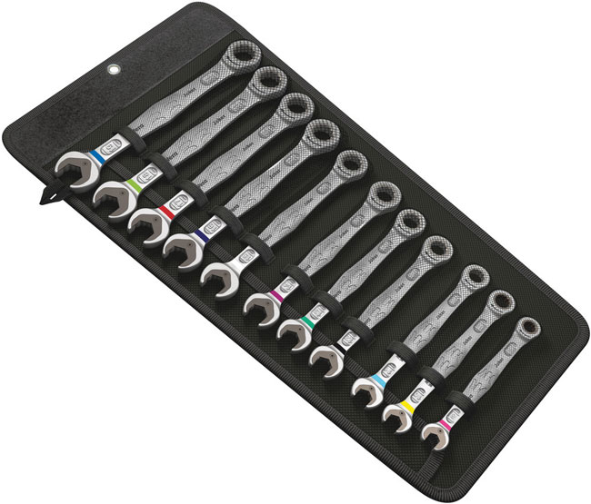 Wera Tools Joker Set of Ratcheting Combination Wrenches (11 Pieces) from GME Supply