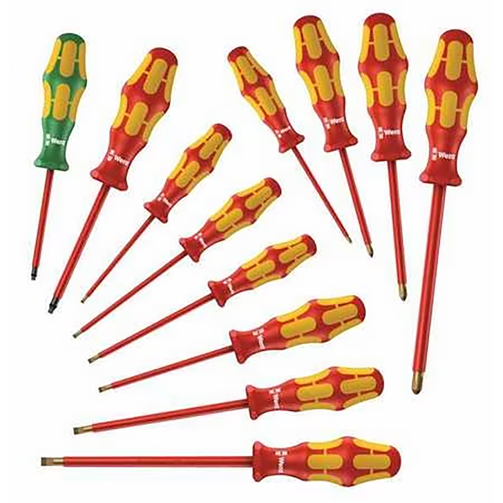 Wera Insulated Screwdriver 12 Piece Set from GME Supply