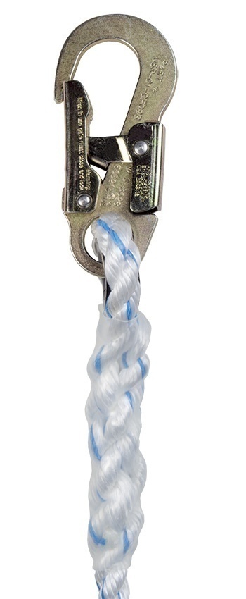 WestFall Pro 5/8 Inch 3-Strand Composite Vertical Lifeline with Snap Hook Ends from GME Supply