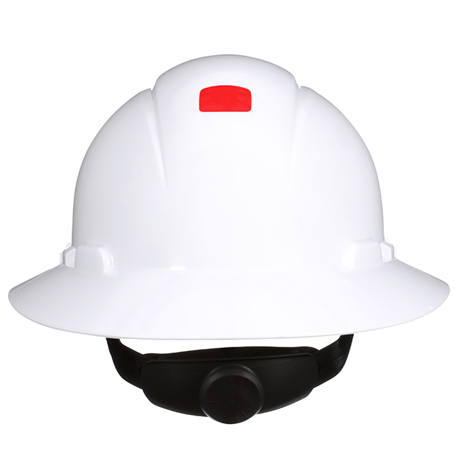 3M SecureFit Full Brim Hard Hat with 4-Point Ratchet Suspension and Uvicator from GME Supply