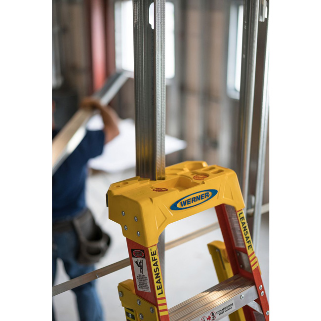 Werner Type 1A Fiberglass Leaning Ladder from GME Supply