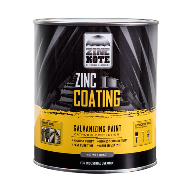 ZincKote Zinc Film Cold Galvanizing Coating  from GME Supply