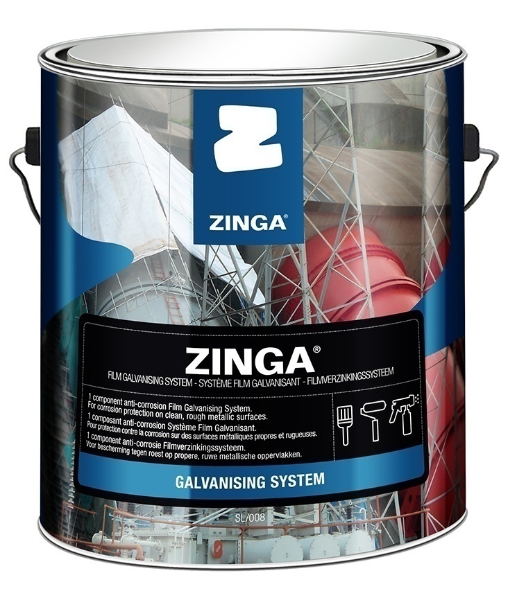 Zinga Z10 Zinc Film Cold Galvanizing Coating - 1 Gallon from GME Supply