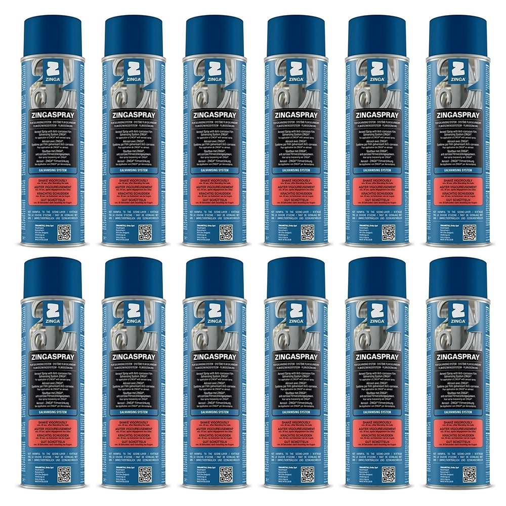 Zinga Cold Galvanizing Aerosol (12 Pack) from GME Supply