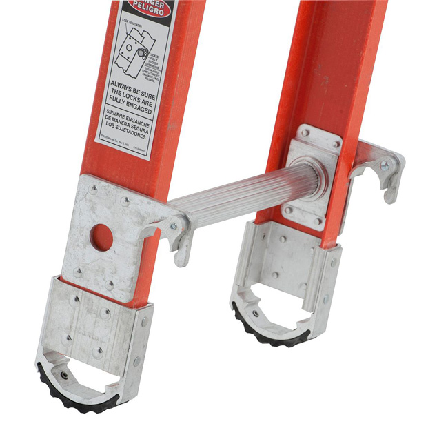 Werner Fiberglass Type 1AA Combination Ladder from GME Supply