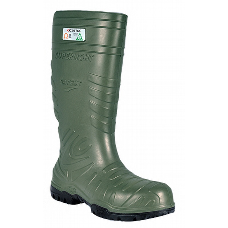 Cofra Safest D Green Composite Toe EH PR Insulated Rubber Boot from GME Supply