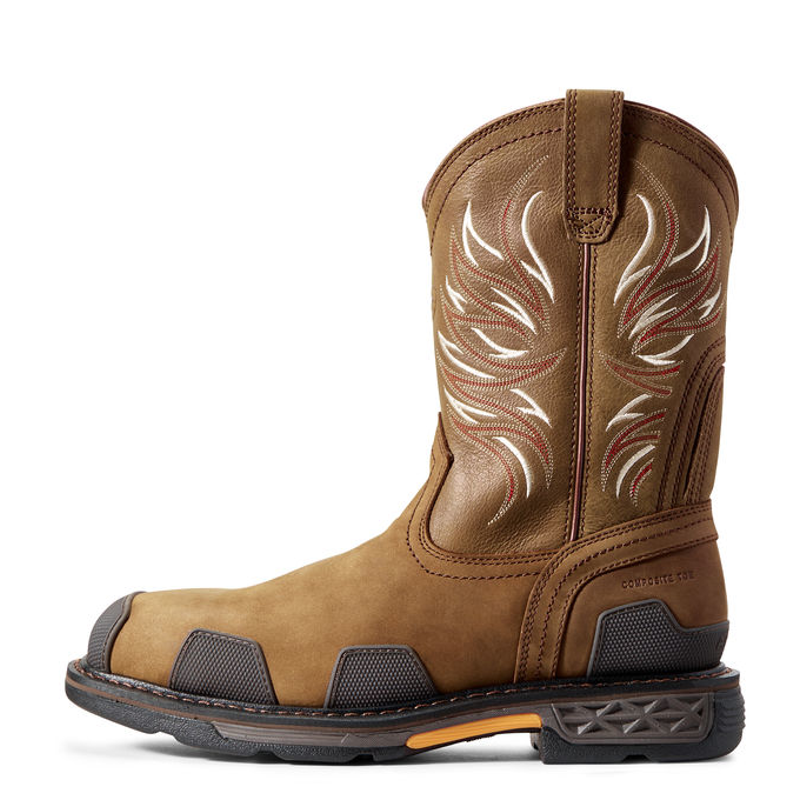 Ariat 10011933 OverDrive Composite Toe Boot in Alamo Brown from GME Supply