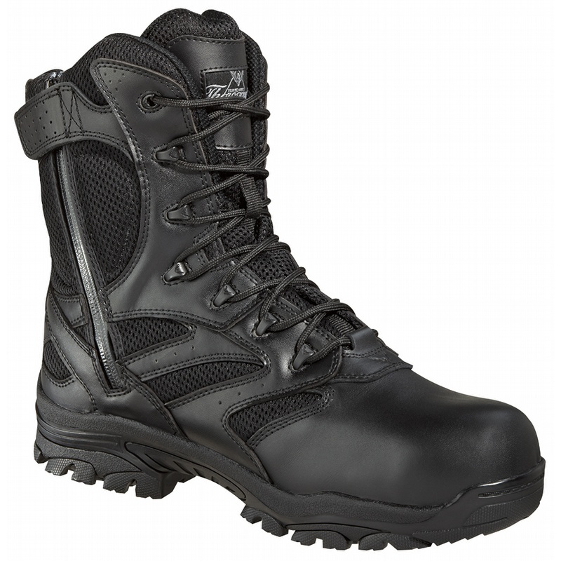 Thorogood Side Zip 8 Inch Waterproof Deuce Composite Toe Boots from GME Supply