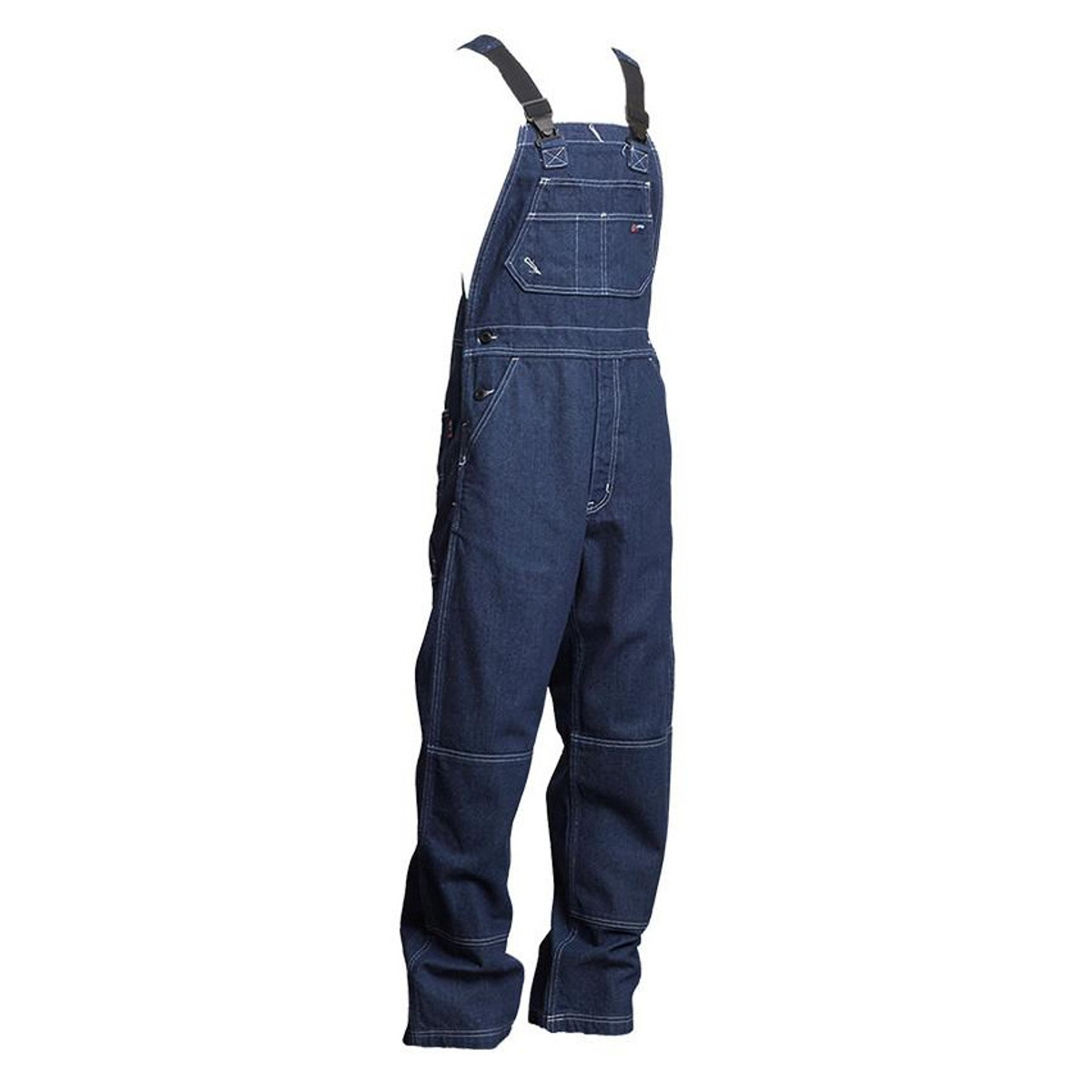 Lapco B13FRDN FR 13oz Medium Blue Denim Bib Overall from GME Supply