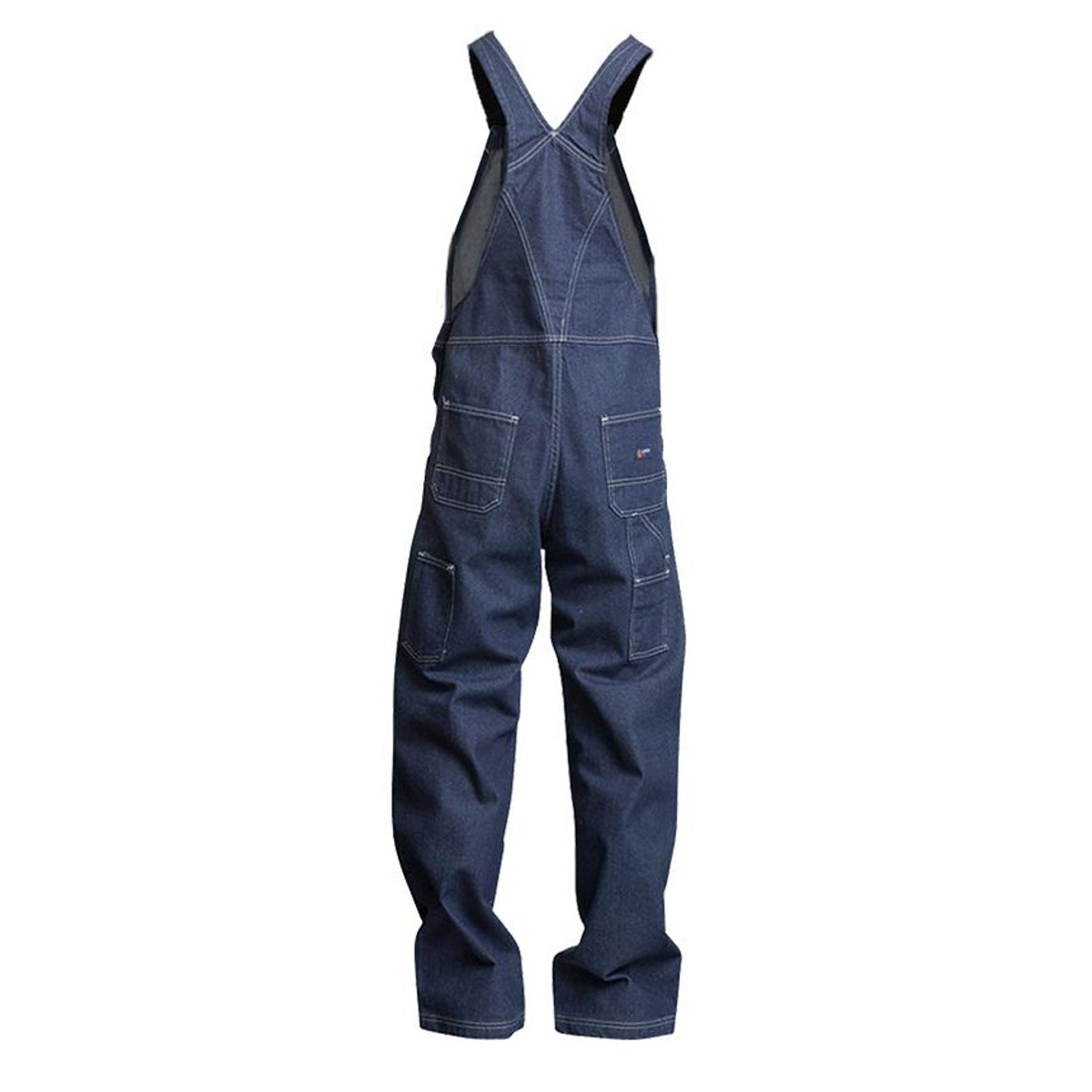 Lapco B13FRDN FR 13oz Medium Blue Denim Bib Overall from GME Supply