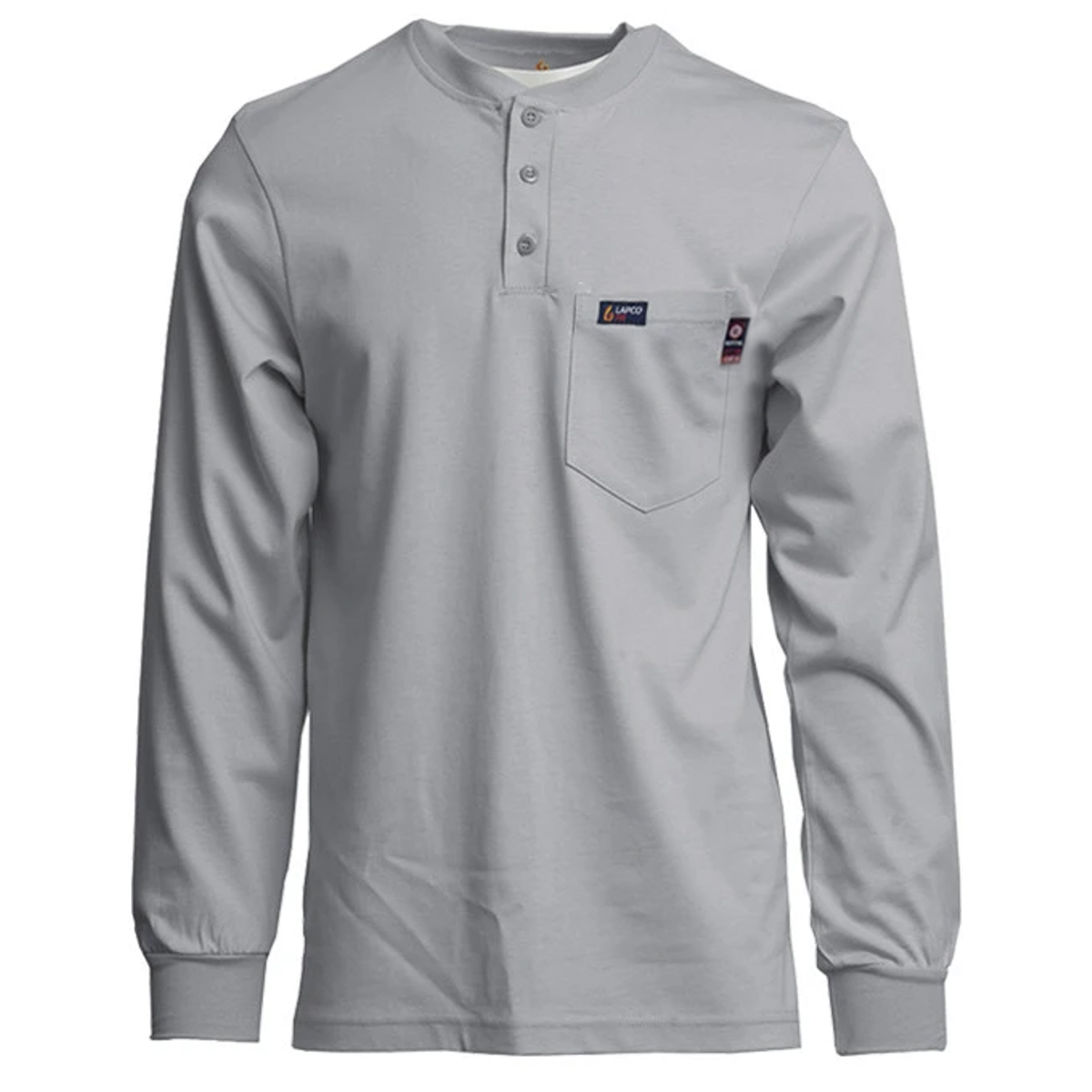 Lapco FR Henley Tee - Gray from GME Supply