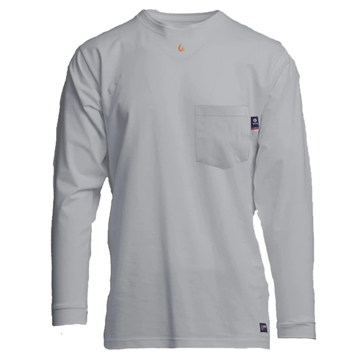 Lapco FR 6 oz Pocket Summer Weight T-shirt - Gray from GME Supply