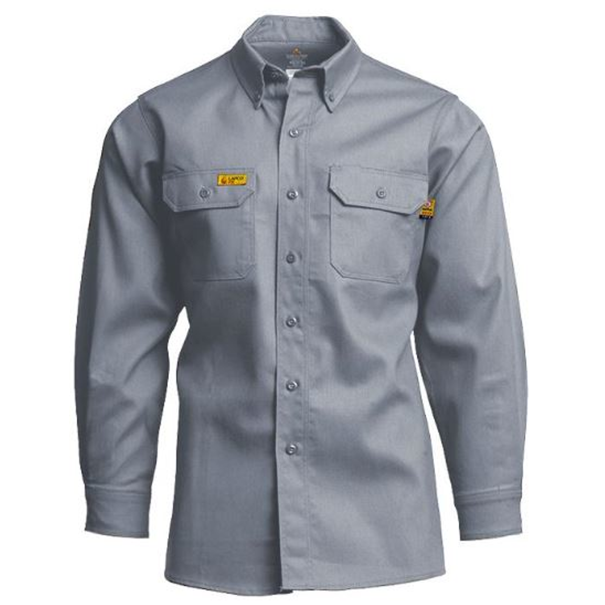 Lapco FR 6oz Uniform Shirt - Gray from GME Supply