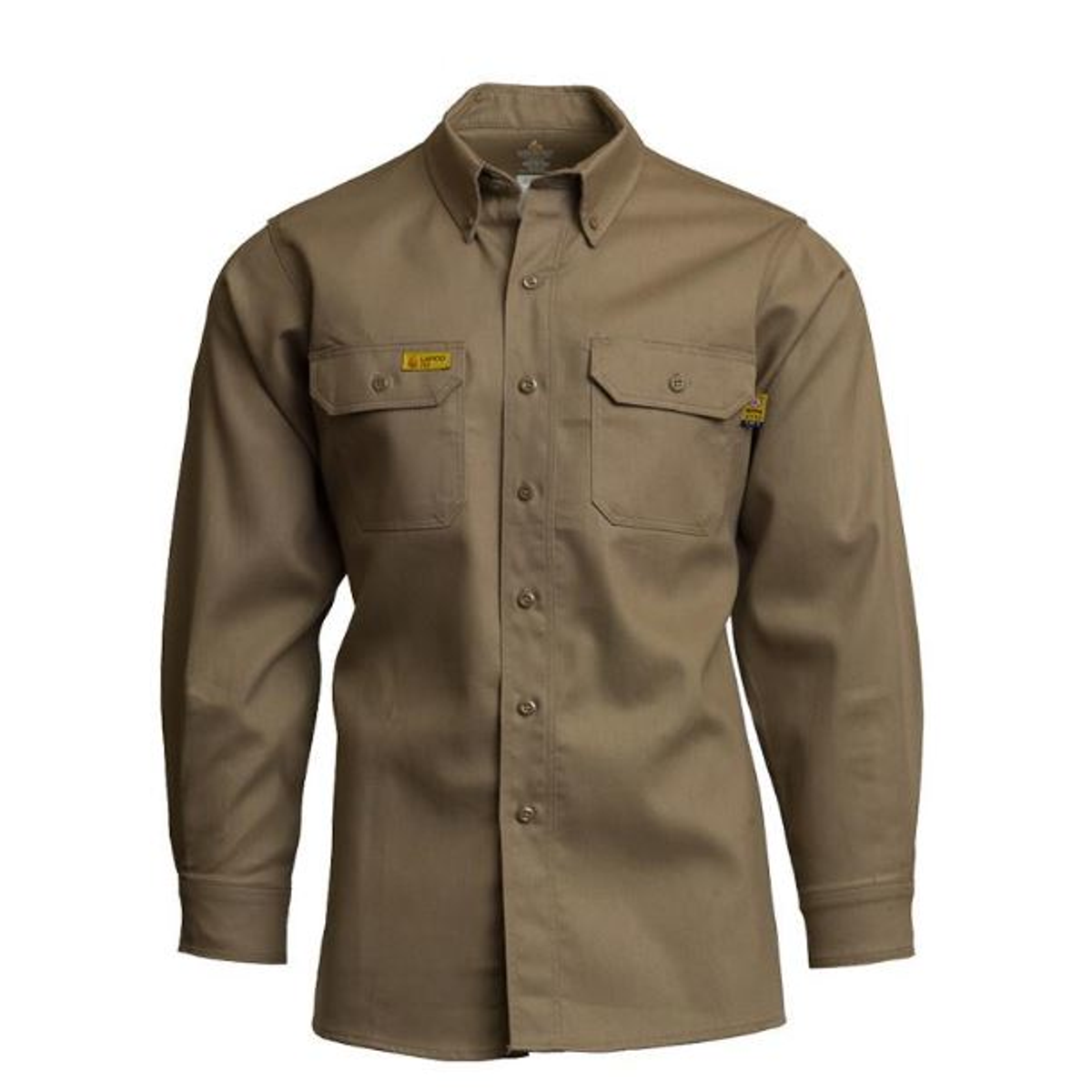 Lapco FR 6oz Uniform Shirt - Khaki from GME Supply