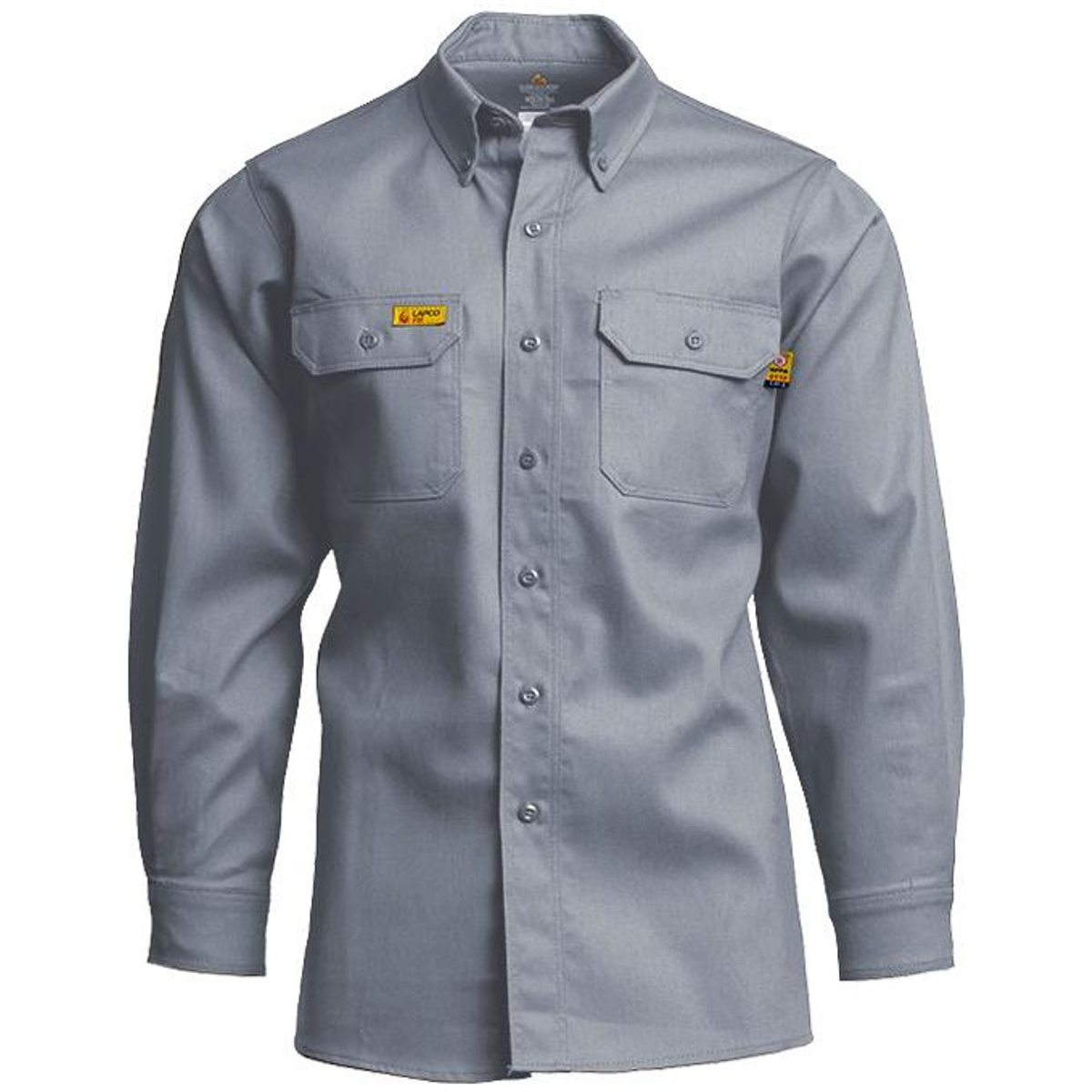 Lapco GOS7GY FR 7oz Uniform Shirt - Gray from GME Supply